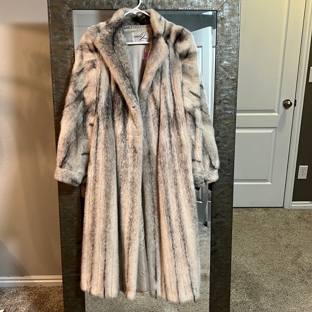 Luxury 100% Mink Full Length Coat